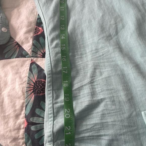 Frank & Eileen Mint Green Collared Shirt, Eileen, Size S - Picture 8 of 8